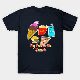 Most Favourite Snack Food T-Shirt